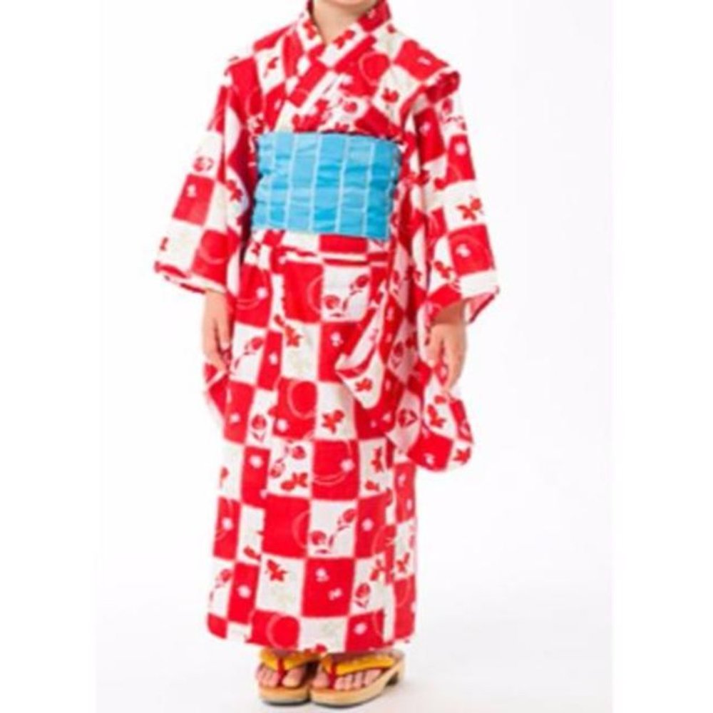 Uniqlo kids Yukata 110cm, 3-4yo
